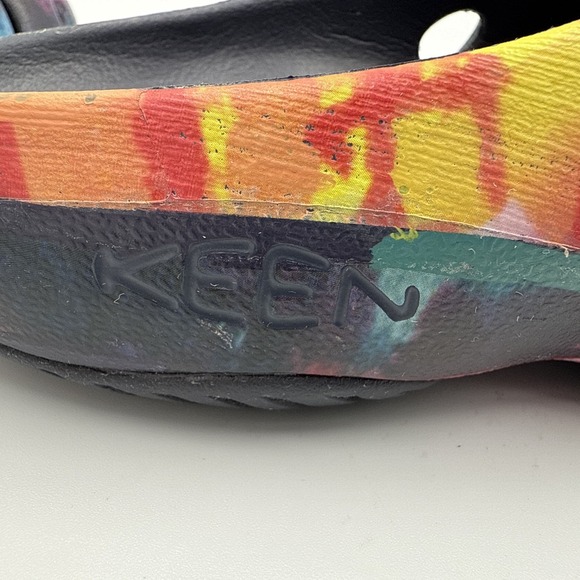 KEEN Women's Yogui Arts Garcia New York at Night Tie Dye Clogs Mules Size 6 - Picture 6 of 14